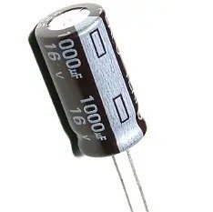 1000uF 16V 10x13 Elektrolitik Kondansatör - DELTASET ELEKTRONİK
