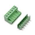 6 Pin Geçmeli Klemens 90° (5.08mm) - DELTASET ELEKTRONİK