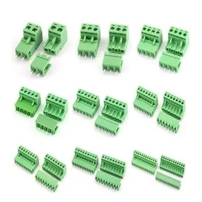 3.81mm 7'li Klemens 90° ve 180° Takım - DELTASET ELEKTRONİK