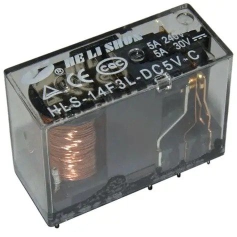 HLS-14F3L-DC5V-C Röle Helishun - DELTASET ELEKTRONİK