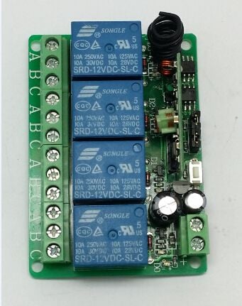 4 ROLE  433MHZ  ALICI DEVRE